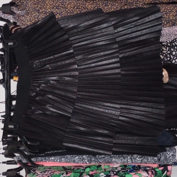 Lane Bryant Dresses & Skirts - Black pleaded skirt